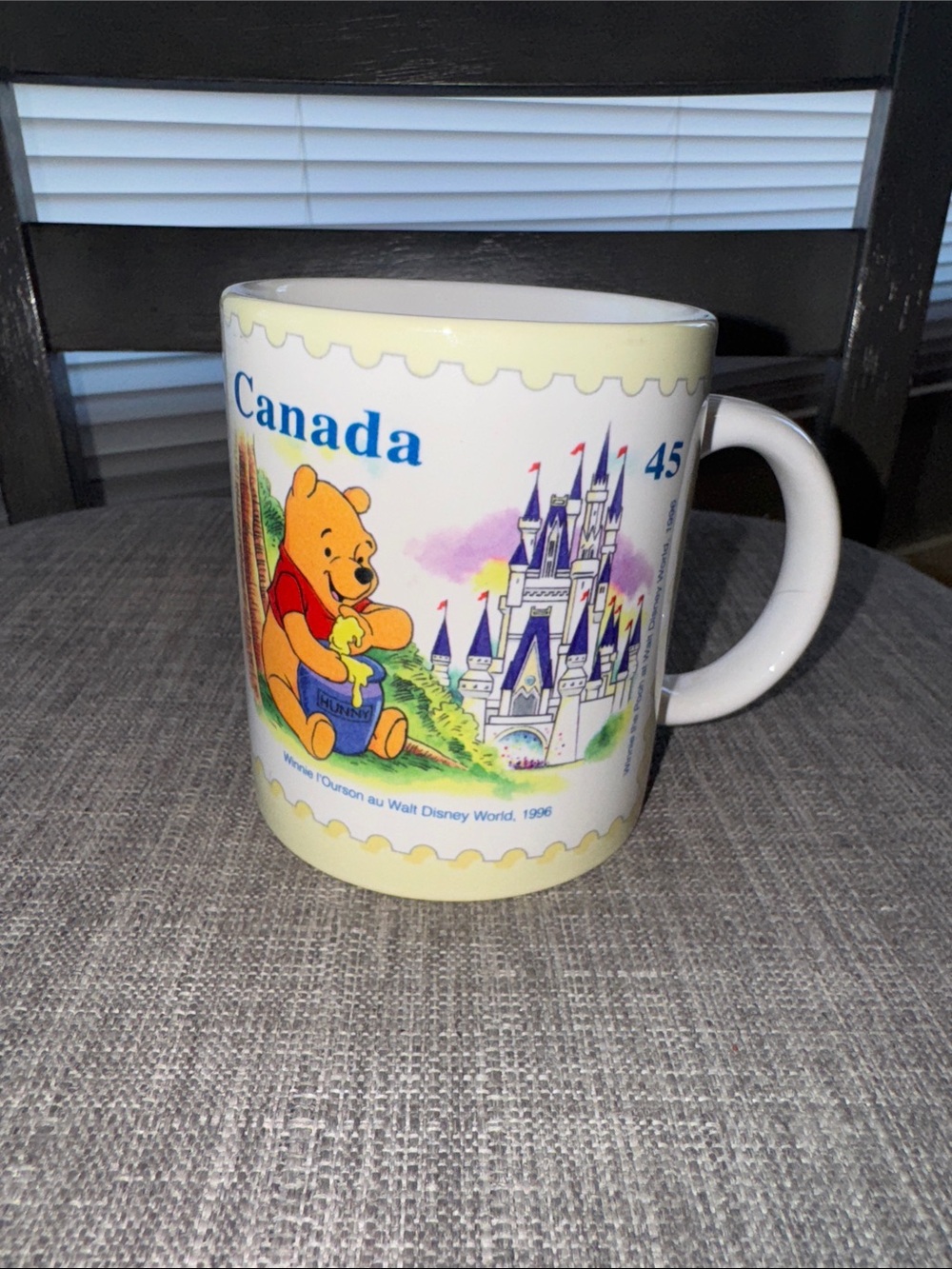 Disney Winnie the Pooh Canada Stamp mug